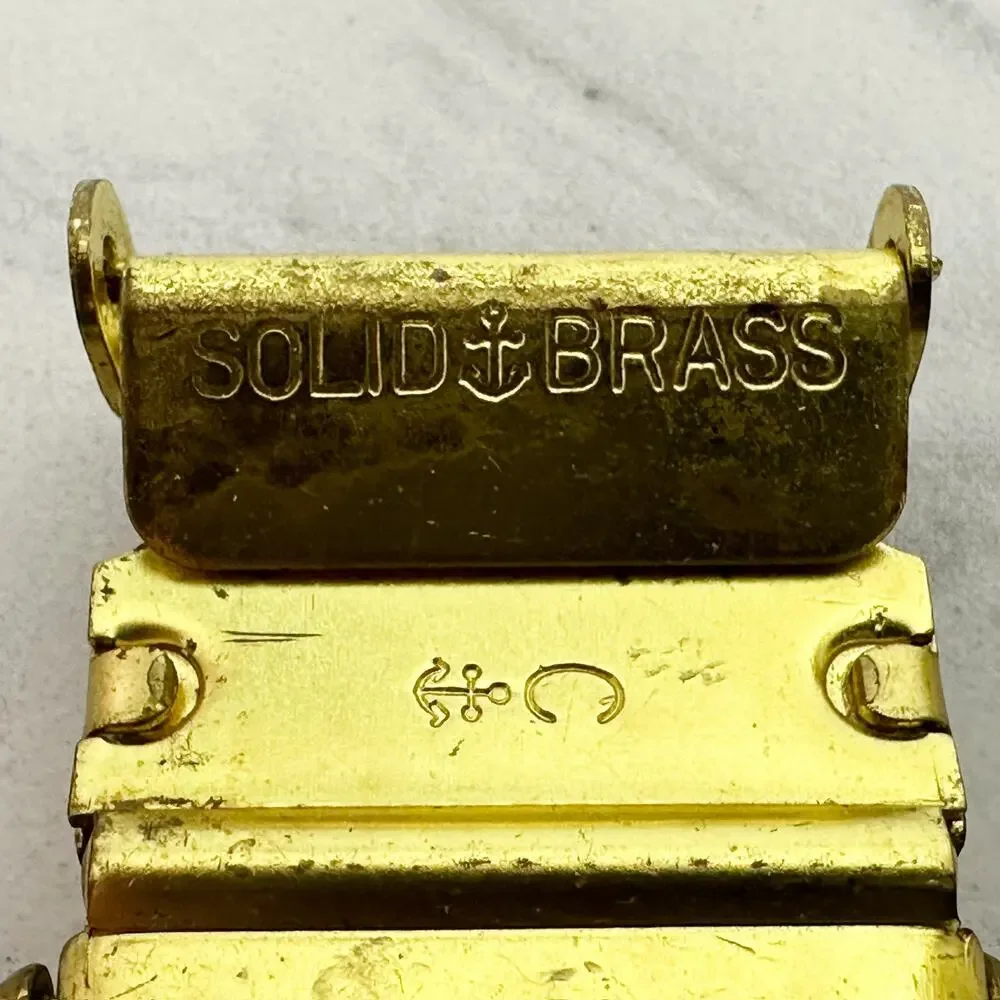 Cub Scouts BSA Solid Brass Web Belt Buckle